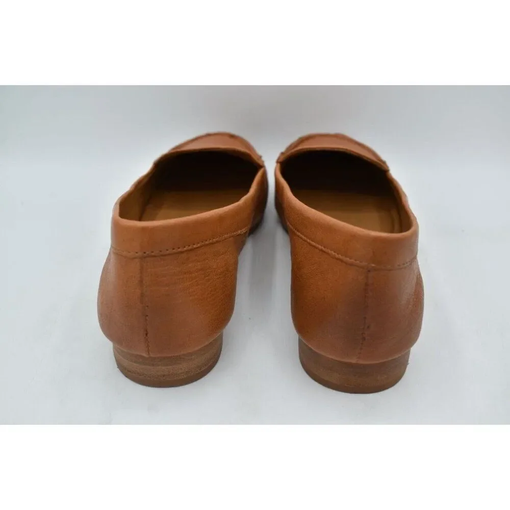 Sofft Womans Size 10‎ Kambray Luggage Leather Slip On Loafers Shoes
